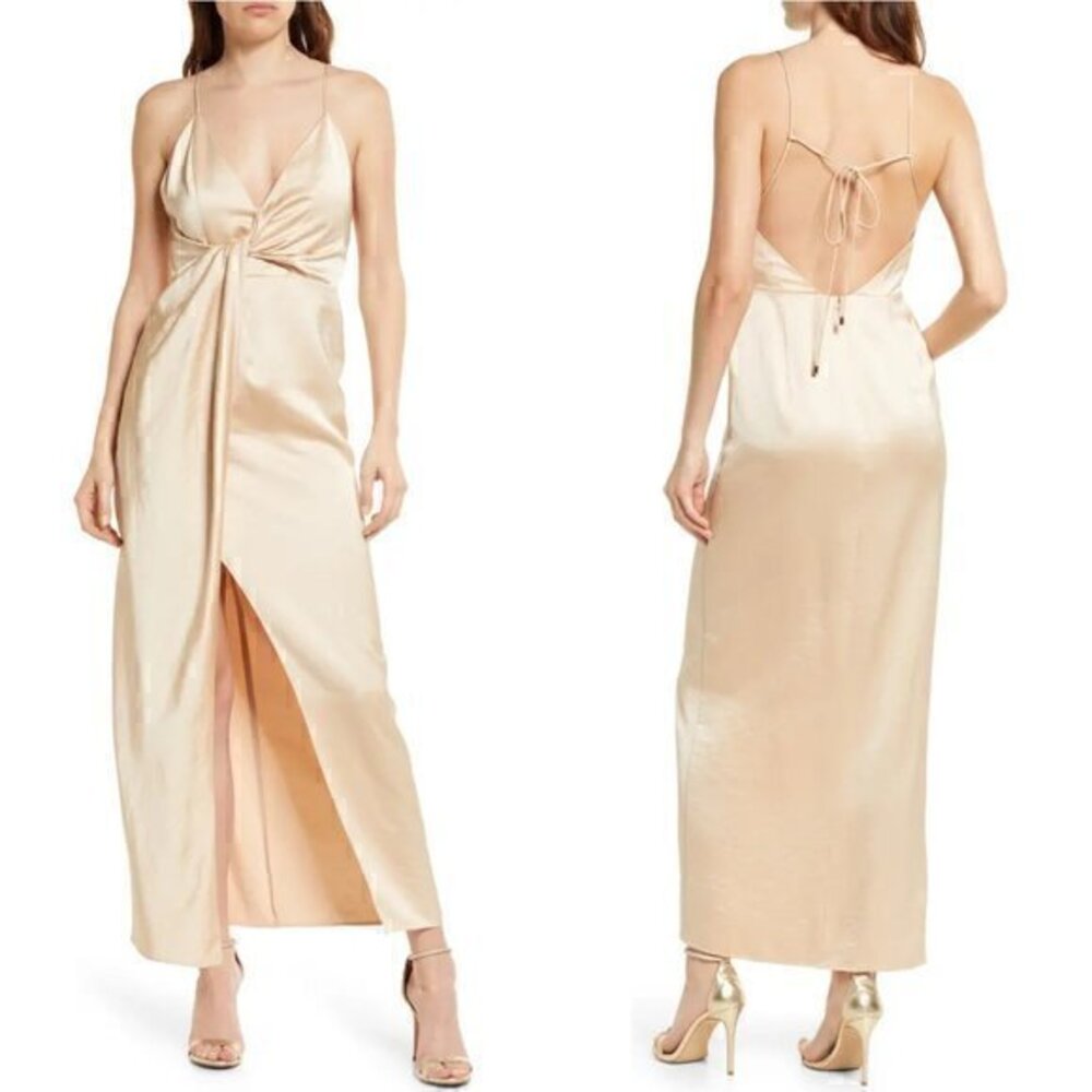 Significant Other Imelda Satin Formal Gown Size 8 NWT